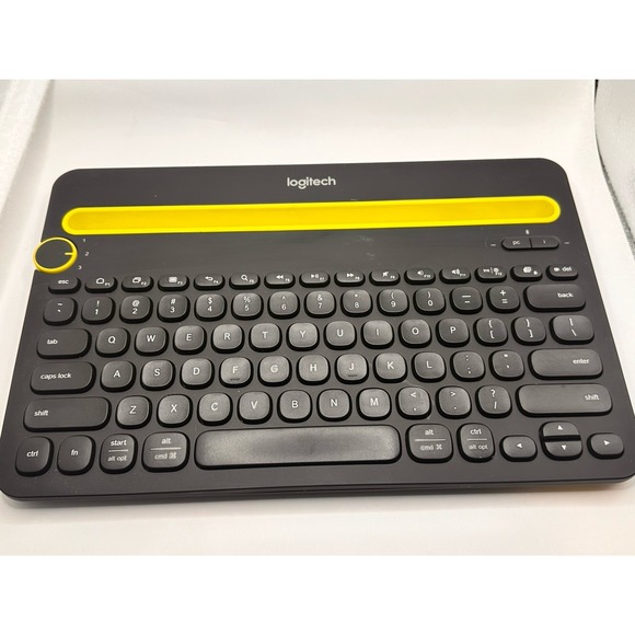 Logitech K480 920-006343 Wireless‎ Keyboard Black Portable - Picture 1 of 8